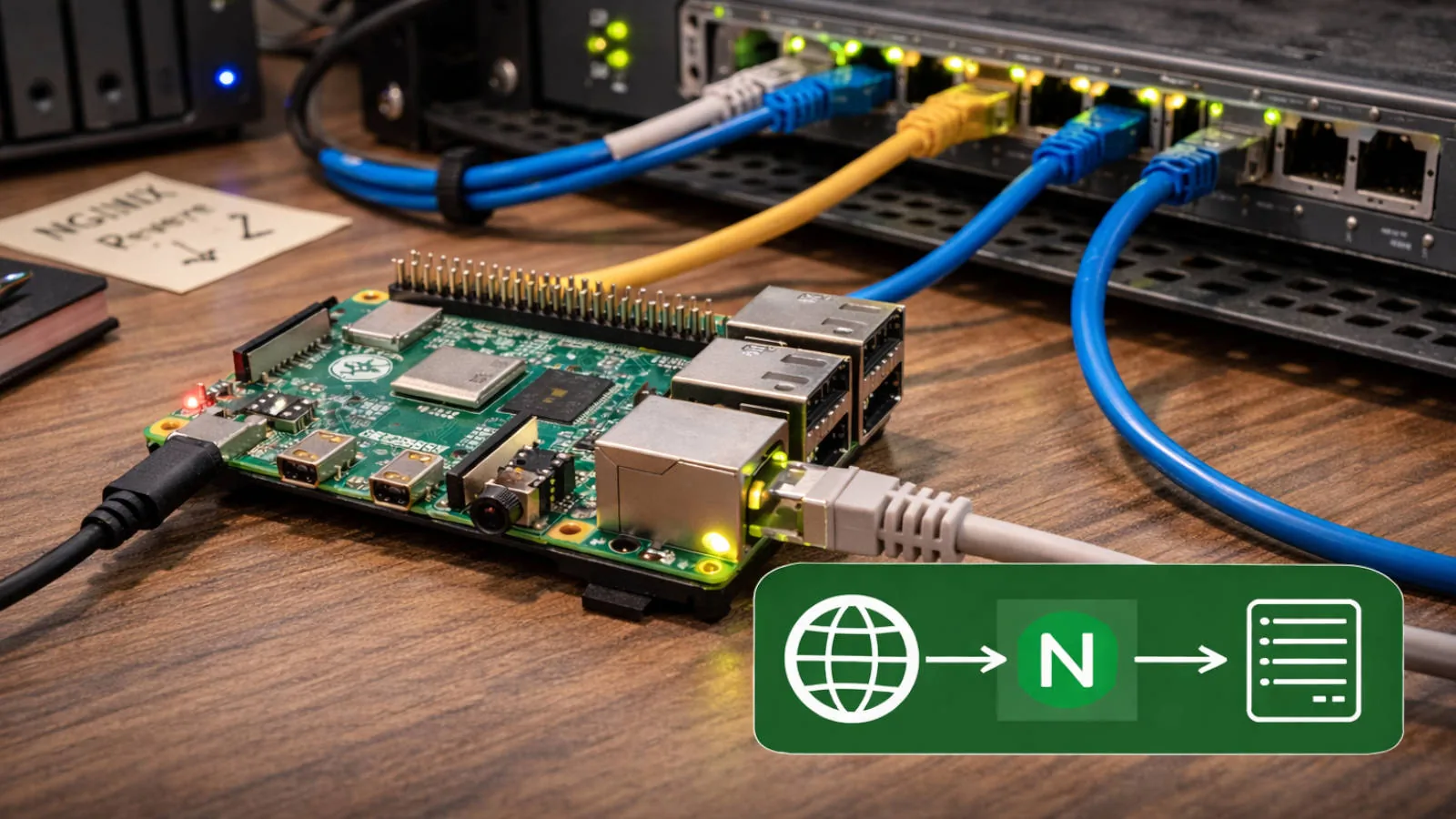 Repurposing a Raspberry Pi 4 as a Dedicated Nginx Reverse Proxy